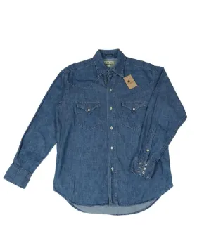 CAMISA VAQUERA REPLAY HOMBRE AZUL VAQUERO