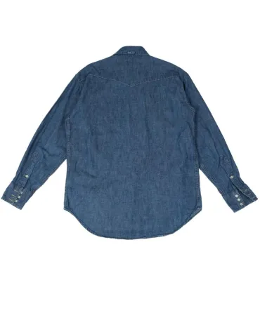 CAMISA VAQUERA REPLAY HOMBRE AZUL VAQUERO