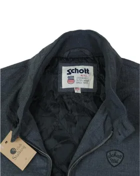 CAZADORA SCHOTT HOMBRE GRIS
