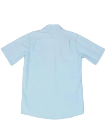 CAMISA VAQUERA MANGA CORTA WRANGLER HOMBRE AZUL CLARO