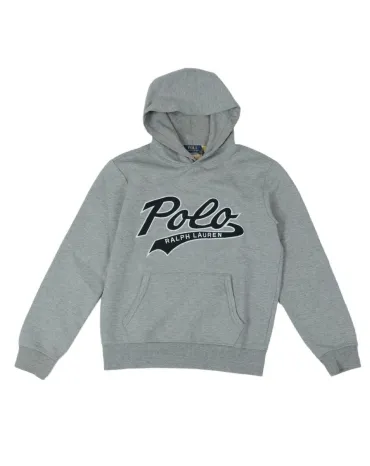 SUDADERA CON CAPUCHA POLO RALPH LAUREN UNISEX GRIS