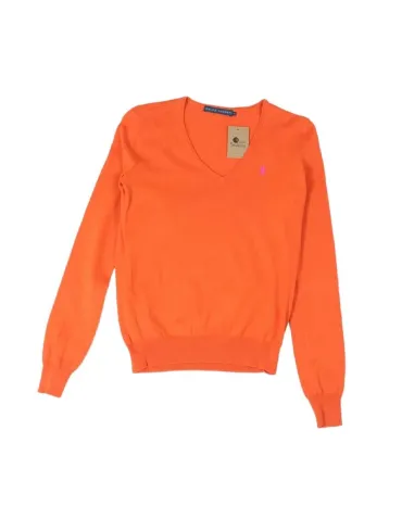 JERSEY PICO RALPH LAUREN MUJER NARANJA