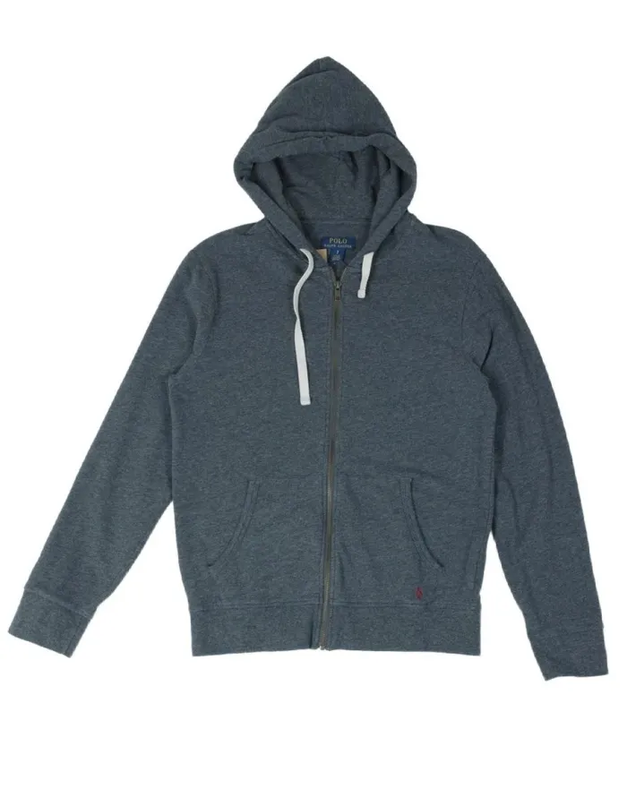 SUDADERA CON CREMALLERA POLO RALPH LAUREN HOMBRE GRIS JASPEADO