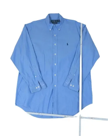 CAMISA RALPH LAUREN HOMBRE AZUL CELESTE