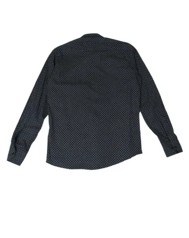 CAMISA GUCCI HOMBRE NEGRA ESTAMPADA
