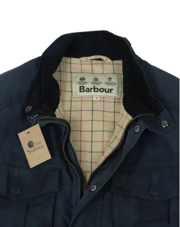 CAZADORA BARBOUR HOMBRE AZUL MARINO