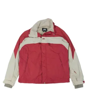 CHAQUETA TÉCNICA HELLY HANSEN UNISEX ROJO Y BEIGE