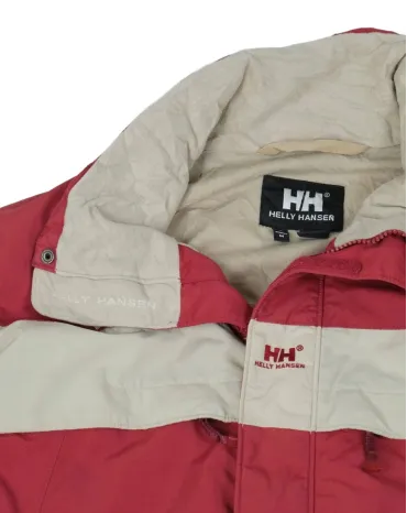 CHAQUETA TÉCNICA HELLY HANSEN UNISEX ROJO Y BEIGE
