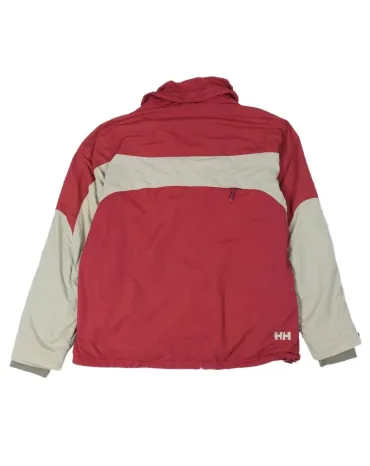 CHAQUETA TÉCNICA HELLY HANSEN UNISEX ROJO Y BEIGE