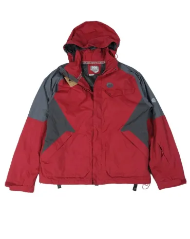 CAZADORA TÉCNICA HELLY HANSEN UNISEX ROJO Y GRIS