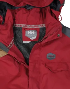 CAZADORA TÉCNICA HELLY HANSEN UNISEX ROJO Y GRIS