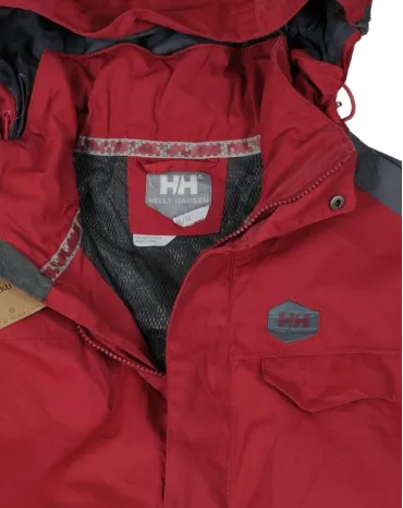 CAZADORA TÉCNICA HELLY HANSEN UNISEX ROJO Y GRIS