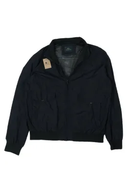 CAZADORA BOMBER LACOSTE HOMBRE NEGRO