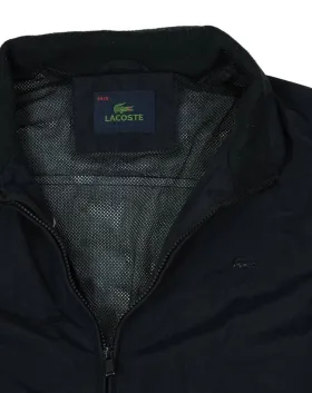 CAZADORA BOMBER LACOSTE HOMBRE NEGRO