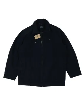 CAZADORA LACOSTE HOMBRE AZUL MARINO