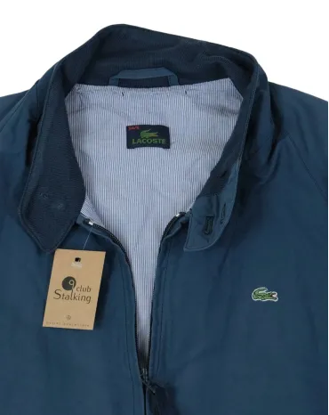 CAZADORA LACOSTE HOMBRE AZUL MARINO