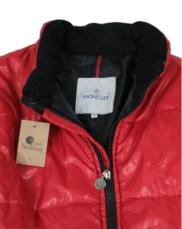 CAZADORA ACOLCHADA MONCLER MUJER ROJO