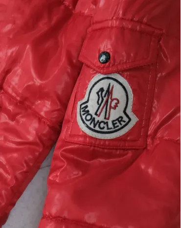 CAZADORA ACOLCHADA MONCLER MUJER ROJO