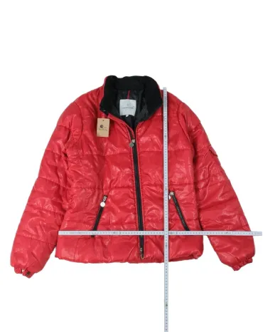 CAZADORA ACOLCHADA MONCLER MUJER ROJO