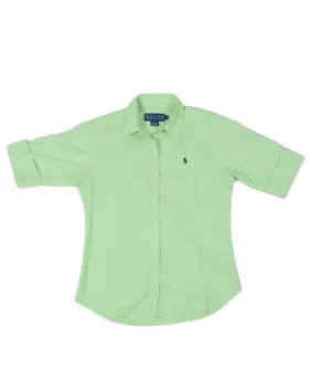 CAMISA RALPH LAUREN MUJER VERDE LIMA