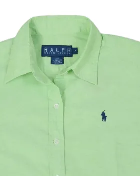 CAMISA RALPH LAUREN MUJER VERDE LIMA