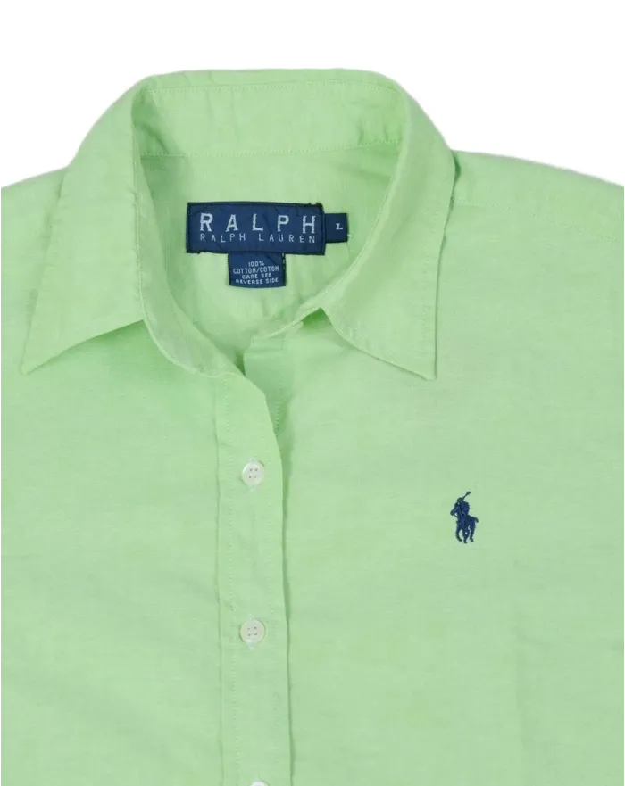 CAMISA RALPH LAUREN MUJER VERDE LIMA