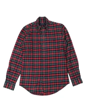CAMISA POLO RALPH LAUREN HOMBRE ROJO TARTÁN