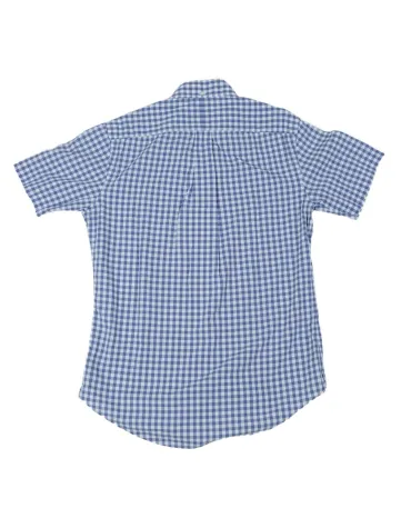 CAMISA MANGA CORTA POLO RALPH LAUREN HOMBRE AZUL Y BLANCO