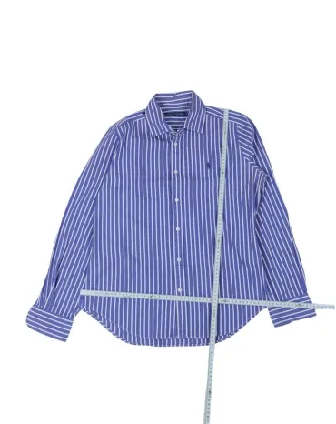 CAMISA RALPH LAUREN HOMBRE MORADO RAYAS BLANCAS