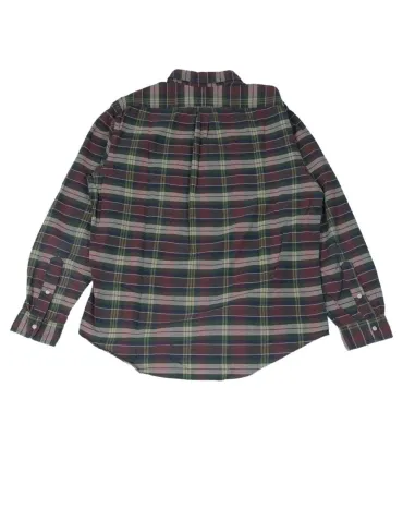 CAMISA RALPH LAUREN HOMBRE BURDEOS Y VERDE