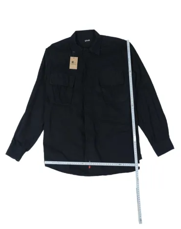 CAMISA SCHOTT HOMBRE NEGRO
