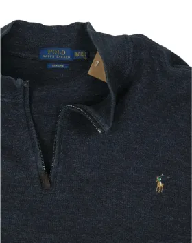 JERSEY CUELLO ALTO POLO RALPH LAUREN HOMBRE GRIS OSCURO