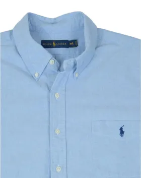 CAMISA OXFORD RALPH LAUREN HOMBRE AZUL CLARO