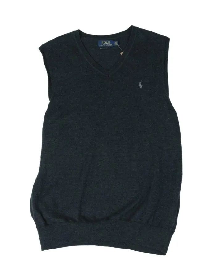 CHALECO POLO RALPH LAUREN HOMBRE GRIS ANTRACITA