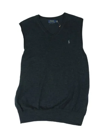 CHALECO POLO RALPH LAUREN HOMBRE GRIS ANTRACITA
