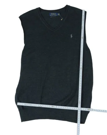 CHALECO POLO RALPH LAUREN HOMBRE GRIS ANTRACITA