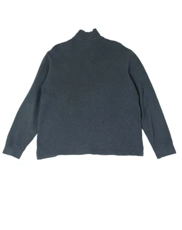 SUDADERA CUELLO CREMALLERA POLO RALPH LAUREN HOMBRE GRIS