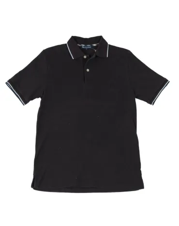 POLO AQUASCUTUM HOMBRE MARRÓN OSCURO