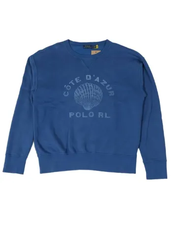 SUDADERA POLO RALPH LAUREN HOMBRE AZUL MARINO