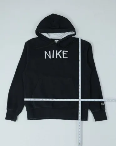 SUDADERA CON CAPUCHA NIKE UNISEX NEGRO
