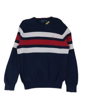 JERSEY CUELLO REDONDO POLO RALPH LAUREN HOMBRE AZUL MARINO