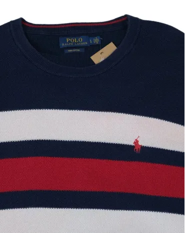 JERSEY CUELLO REDONDO POLO RALPH LAUREN HOMBRE AZUL MARINO