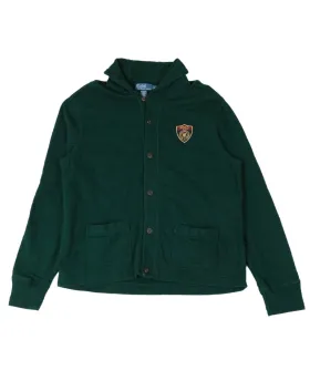 SUDADERA CON CAPUCHA POLO RALPH LAUREN UNISEX VERDE BOTELLA