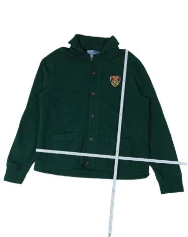 SUDADERA CON CAPUCHA POLO RALPH LAUREN UNISEX VERDE BOTELLA