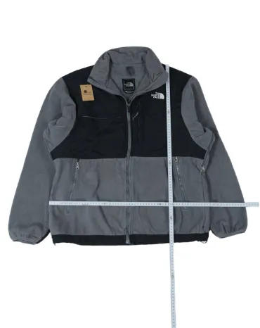 CHAQUETA FORRO POLAR THE NORTH FACE HOMBRE GRIS Y NEGRO