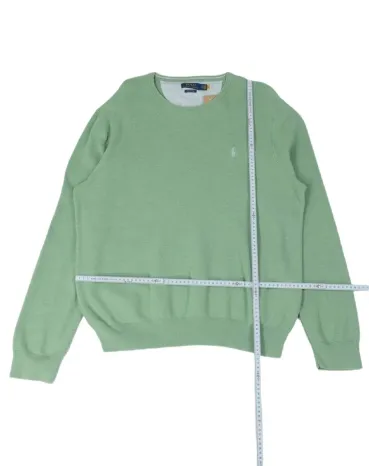 JERSEY CUELLO REDONDO POLO RALPH LAUREN HOMBRE VERDE MENTA