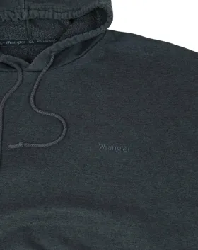 SUDADERA CON CAPUCHA WRANGLER UNISEX GRIS ANTRACITA