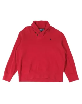 SUDADERA POLO RALPH LAUREN HOMBRE ROJO