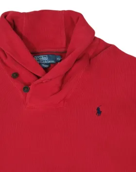 SUDADERA POLO RALPH LAUREN HOMBRE ROJO