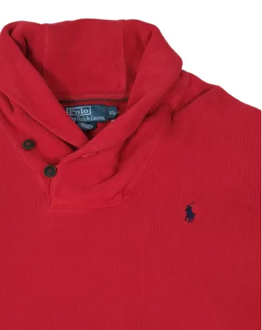 SUDADERA POLO RALPH LAUREN HOMBRE ROJO